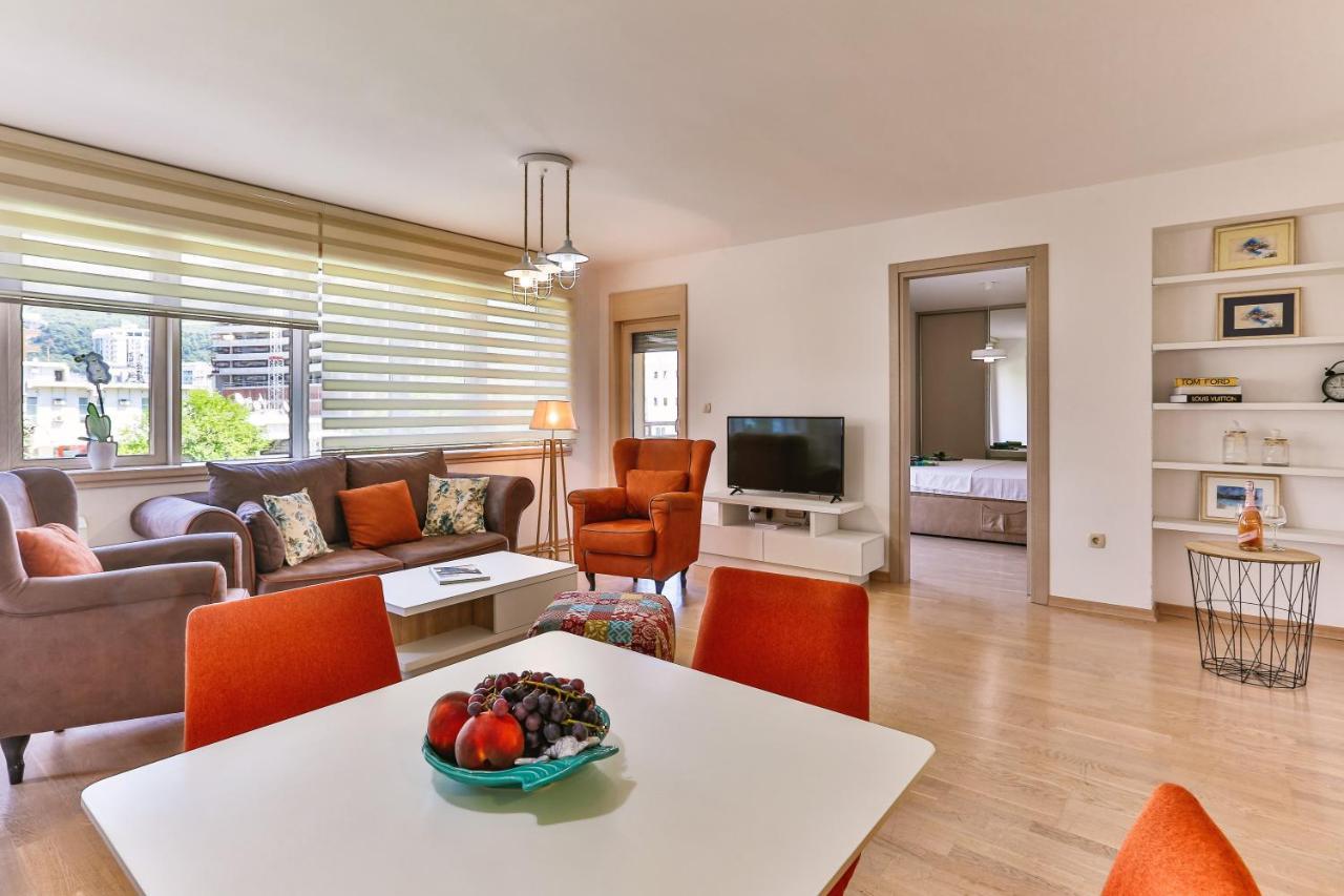 Montesun Fontana Apartments Budva Ngoại thất bức ảnh